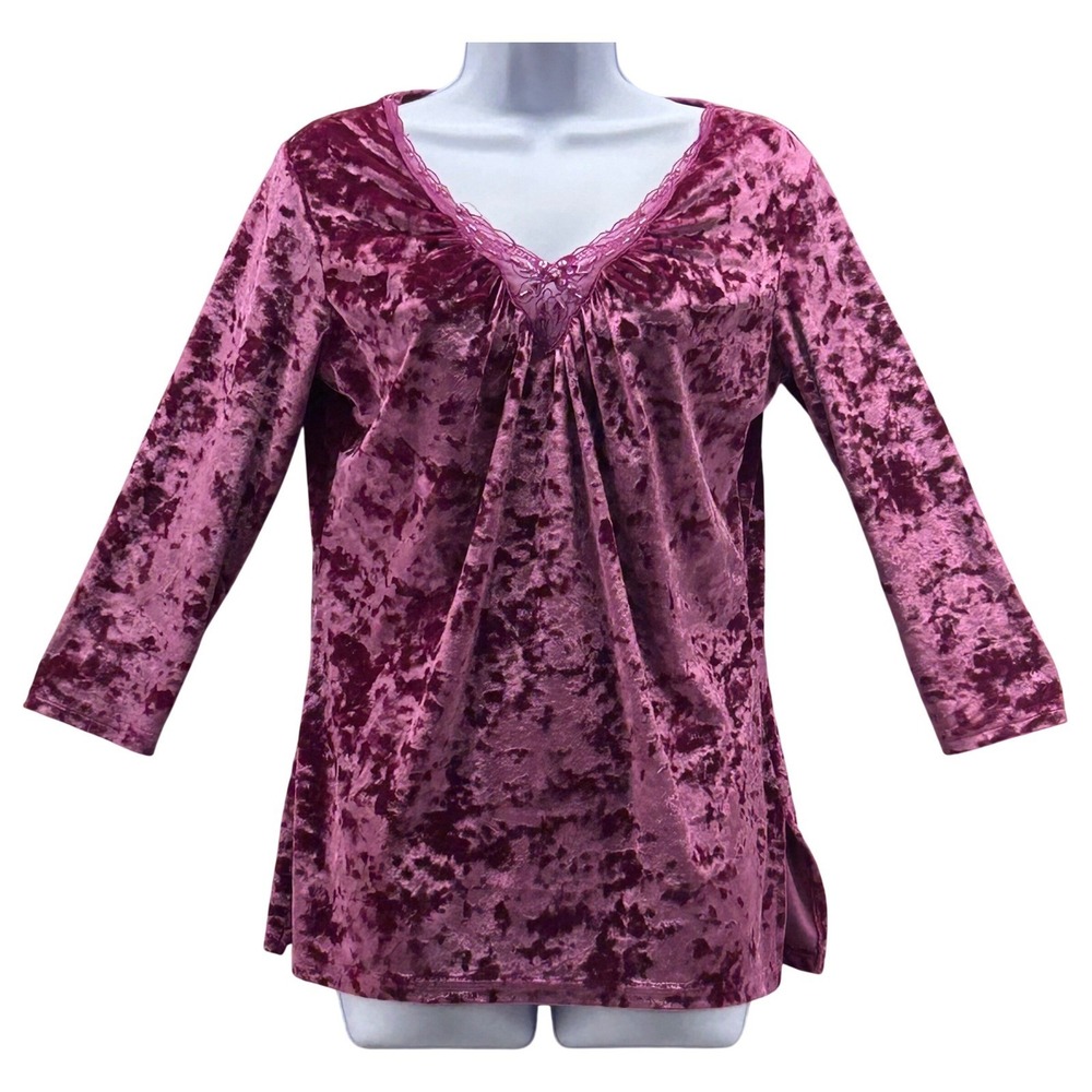 Whimsy Velvet Top‎ Orchid Small